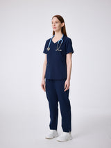 Zip Pocket V-Neck Top WAT02