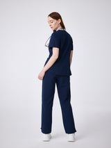 Zip Pocket V-Neck Top WAT02