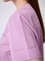 Zip Round-neck Top WAT05