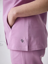 Zip Round-neck Top WAT05