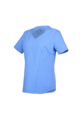 Zip Pocket V-Neck Top WAT02