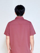 Plain Collar Top MAT06