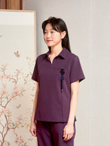 Modish Collar Top WAT07