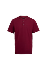 Three Button Henly Neckline Top MAT03