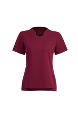 Chest Pocket V-Neck Top WAT03
