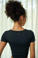 Short Sleeve U-neck Sport Bra TOP3