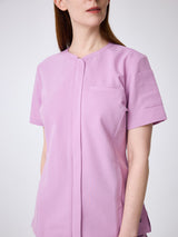 Zip Round-neck Top WAT05