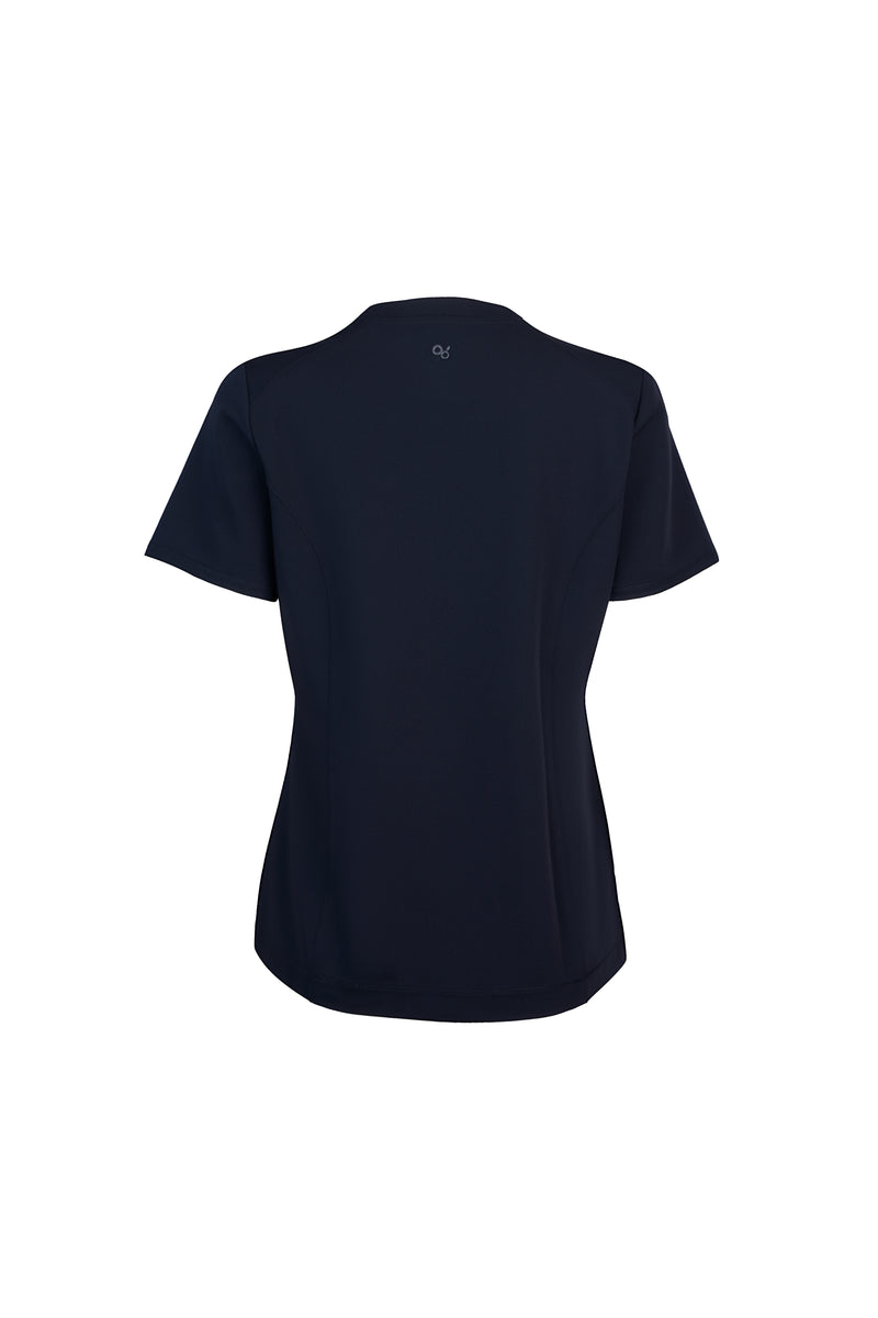 Chest Pocket V-Neck Top WAT03