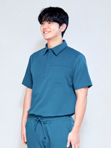Plain Collar Top MAT06