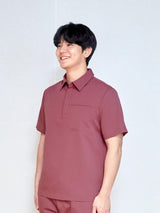 Plain Collar Top MAT06