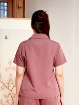 Modish Collar Top WAT07