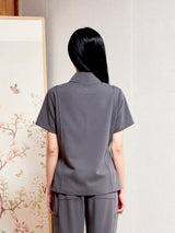 Modish Collar Top WAT07
